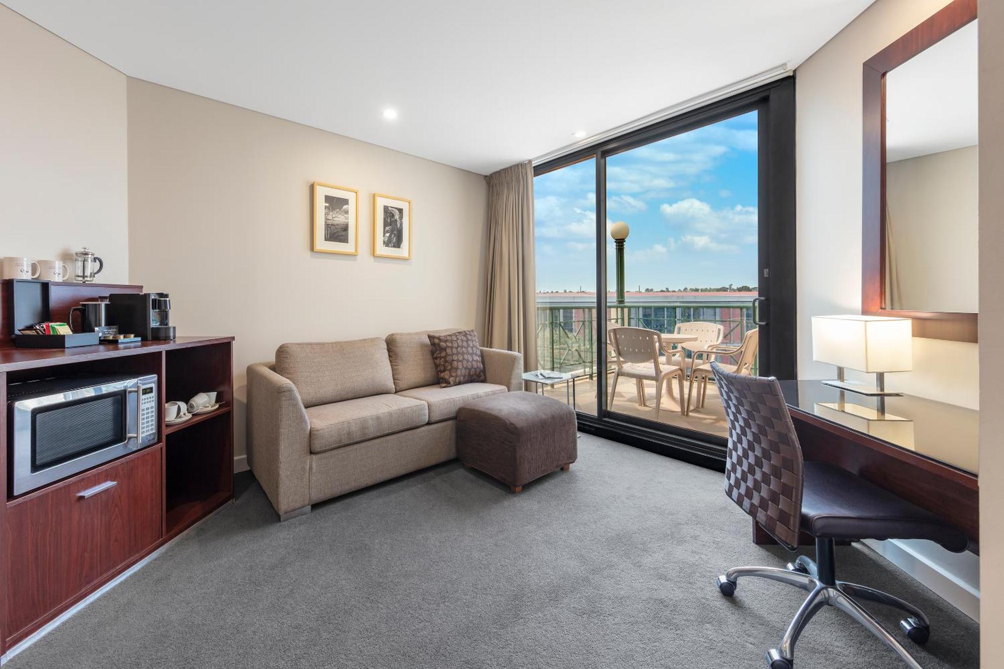 Two-Bedroom Apartment Balcony