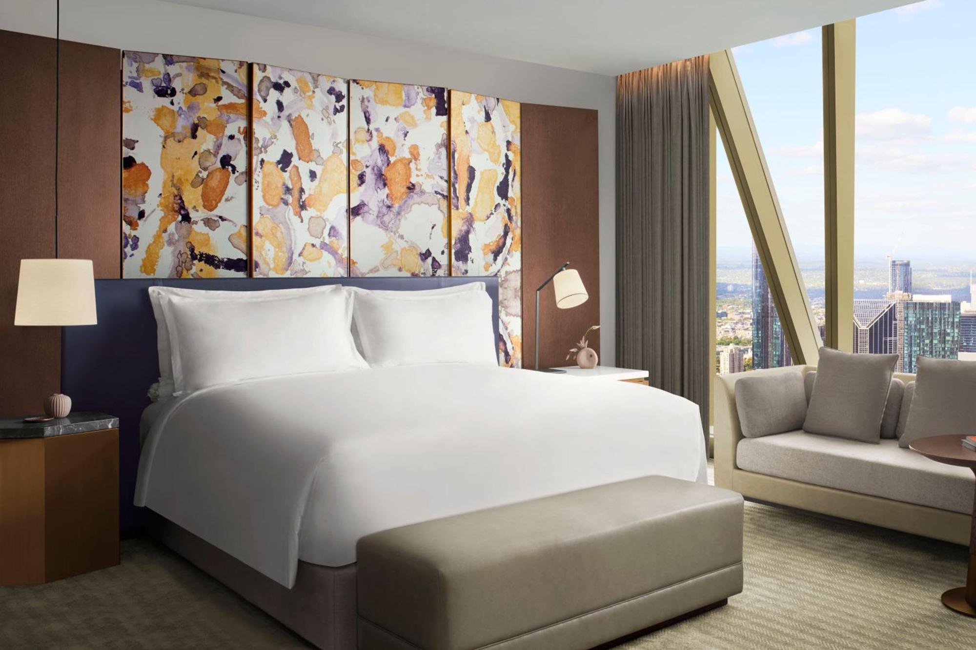 Yarra Suite Bay View 1 Bedroom 1 King Bed Study Club Access Half-Board