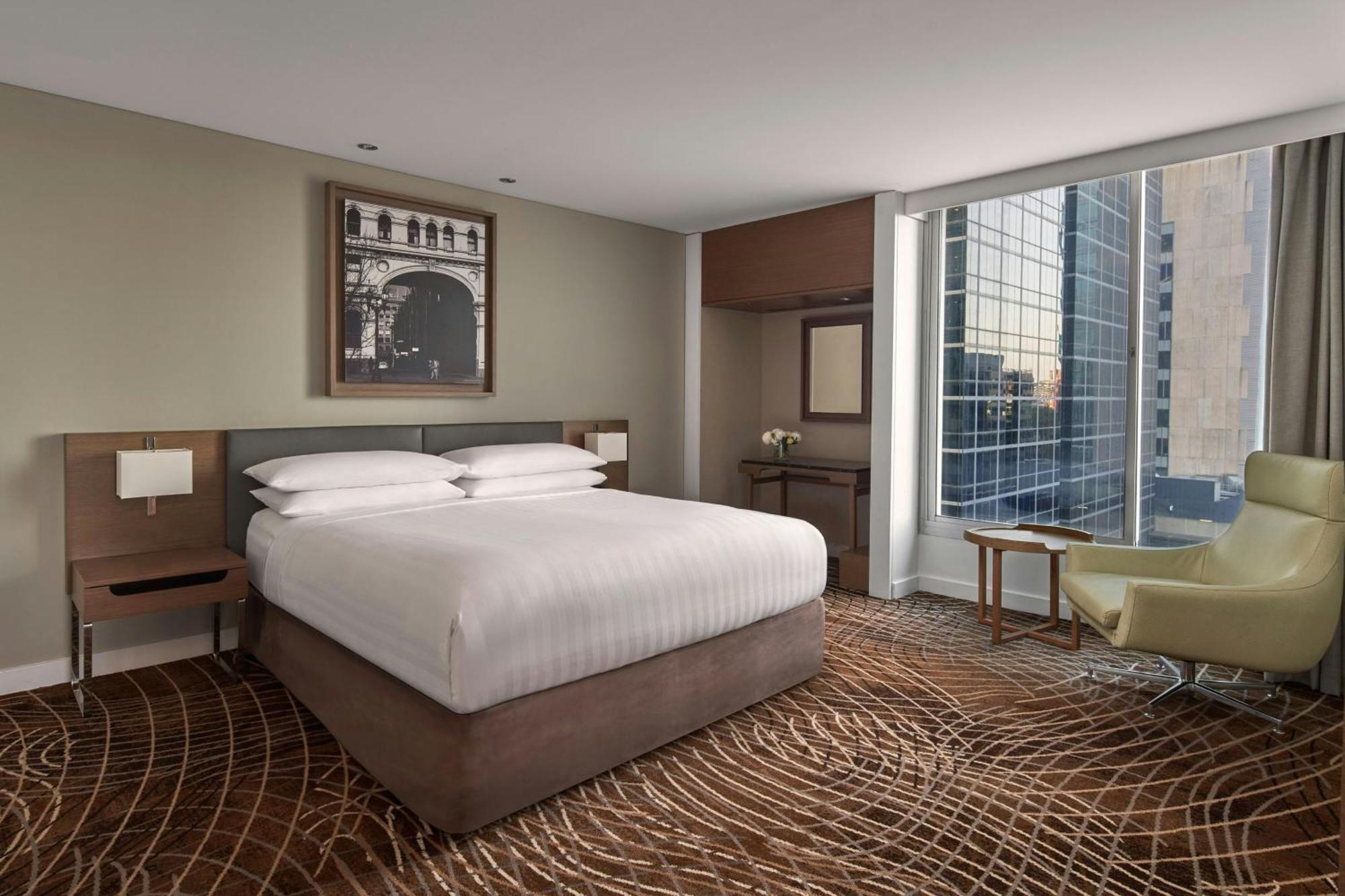 King Suite 1 Bedroom Larger Suite 1 King City view