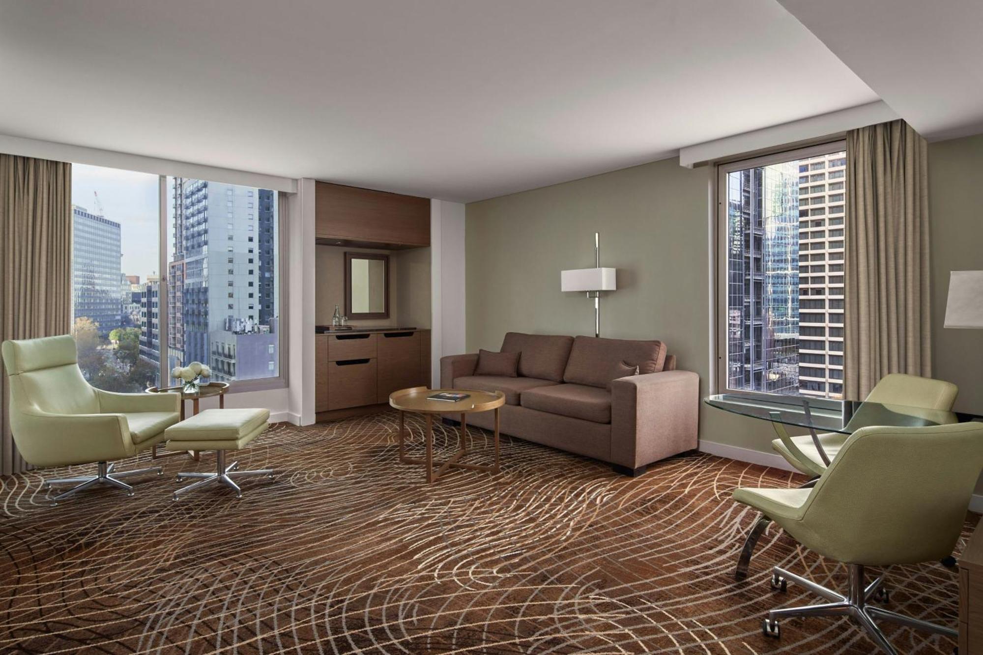 King Suite 1 Bedroom Larger Suite 1 King City view