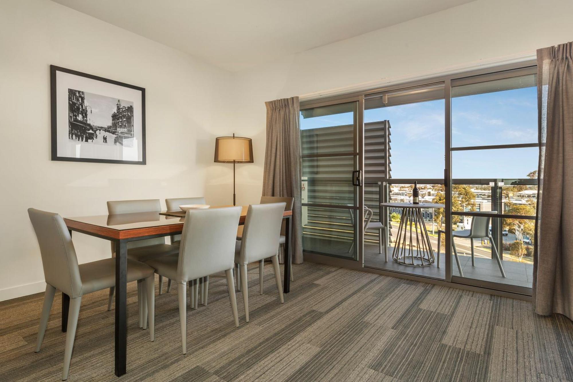 Three-Bedroom Accessible Apartment Balcony
