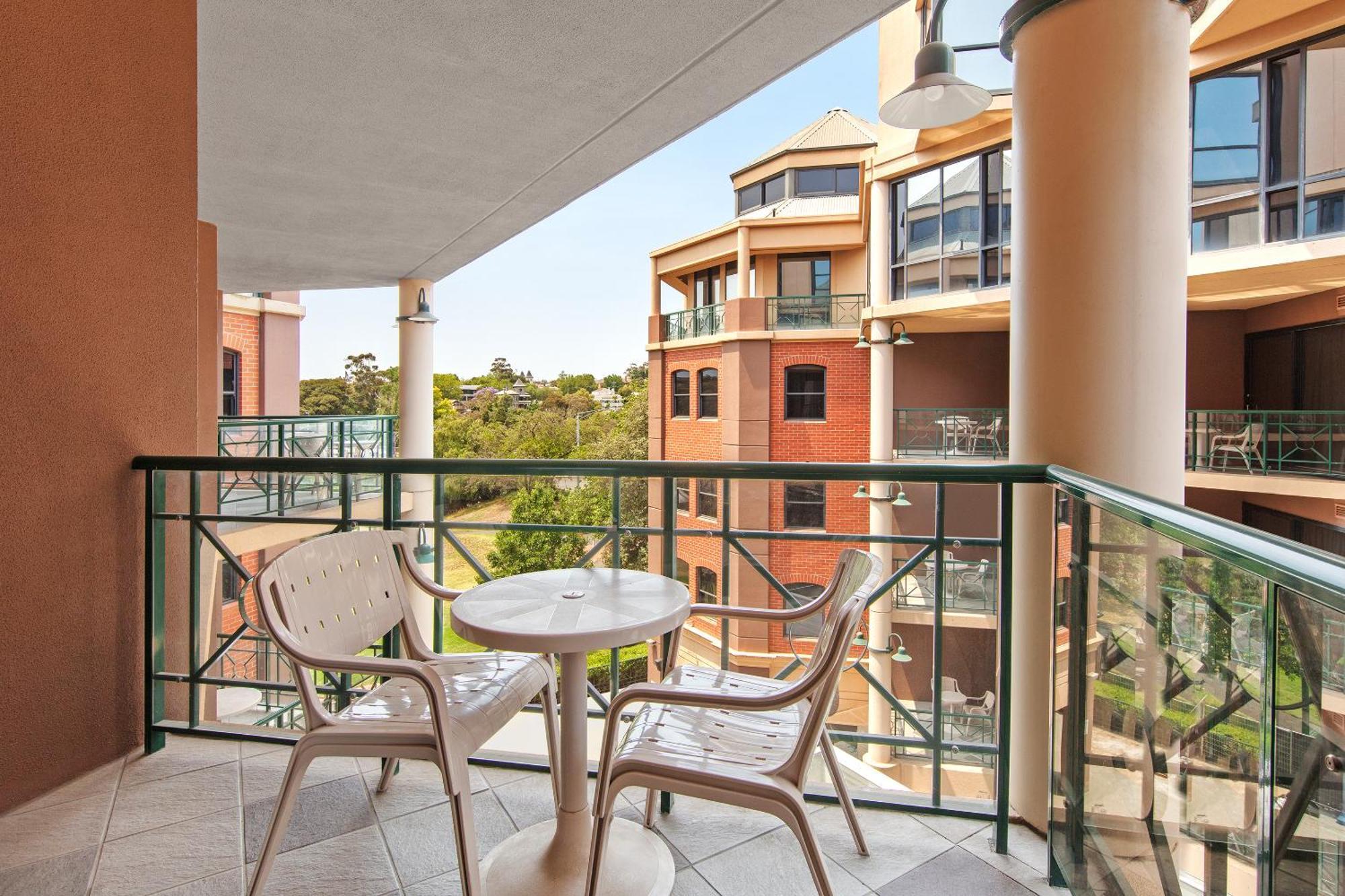 Courtyard Twin Room Balcony