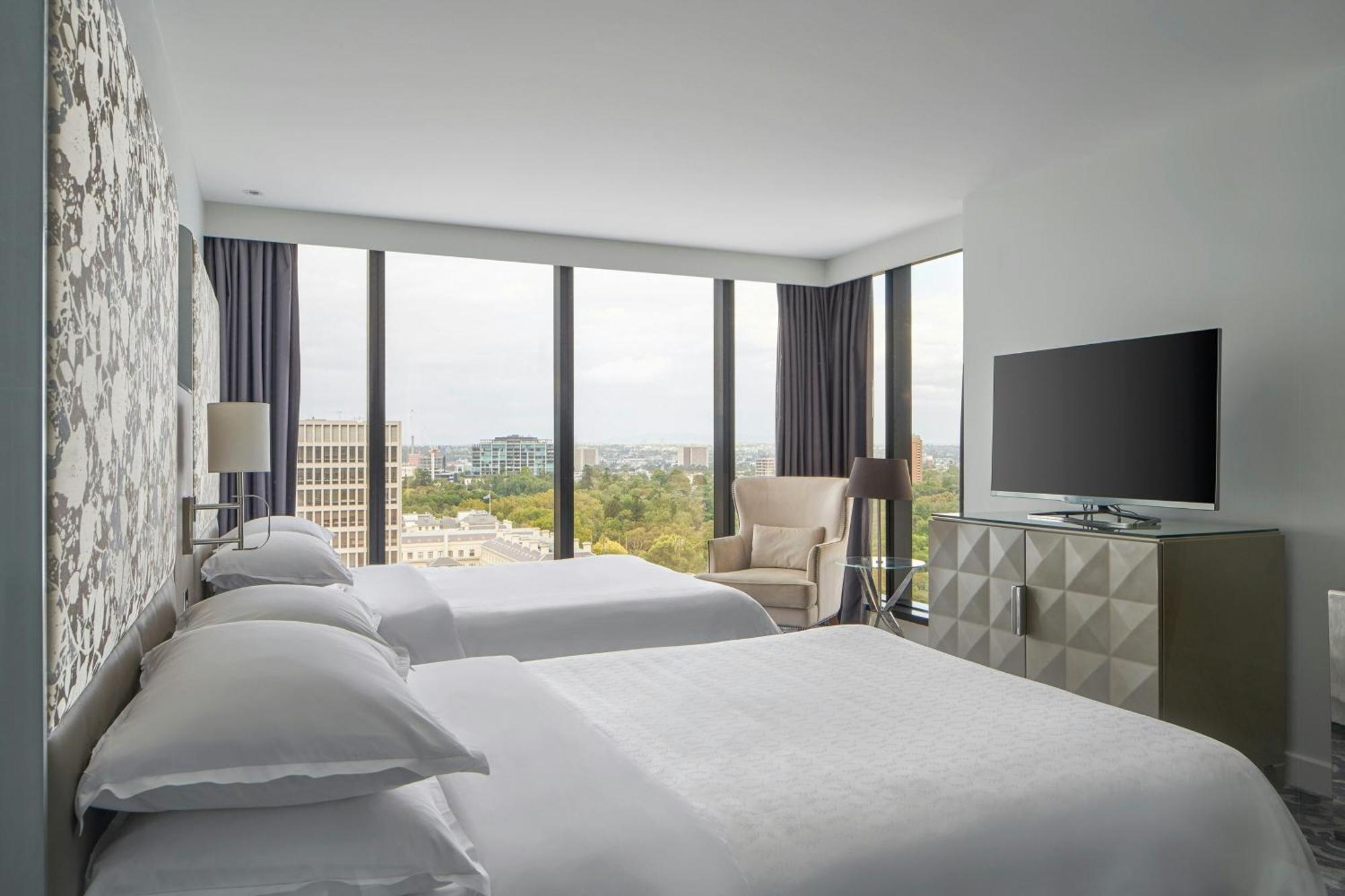 Grand Deluxe Larger Room Two Double Beds Garden View Corner Room